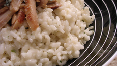 Risotto au poulet et au gorgonzola