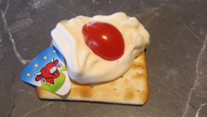 Gâteaux apéritifs à la mousse à la Vache qui rit