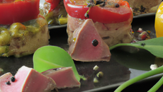 Thon aux poivrons confits