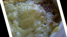 Duo d'endives et pommes gratinées au fromage de chèvre