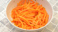 La salade de carottes