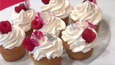Cupcakes litchis & framboises