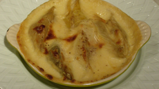 Coquilles en gratin