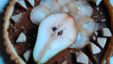 Tarte poire chocolat classique