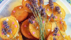 Muffins à la lavande et à l'abricot