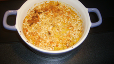 Fausse crème brulée aux carottes