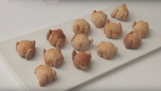 Petits fours aux amandes ou Bethmäennchen