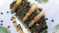 Millefeuille de saumon « les copains » Hommage à Jules Romain né dans mon village : Saint-Julien Chapteuil