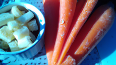 Carottes et celeris de l'atlas