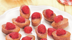 Financiers à la framboise maison