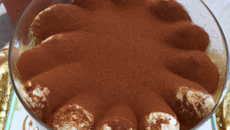 Tiamisu au café sans alcool