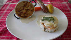 Gratin façon dauphinois aux légumes