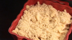 Crumble aux pommes recette rapide