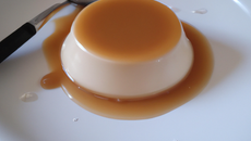 Pannacotta vanille et caramel au beurre salé