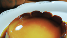 Le flan et la citrouille