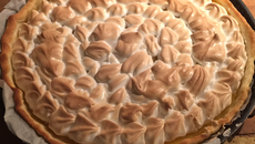 Tarte au citon meringuée