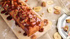 Banana bread aux noix de pécan et au sirop d'érable