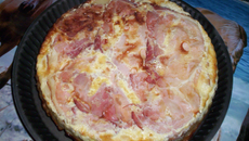 Ma quiche au lard