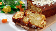 Cake roquefort, abricot