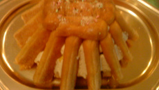 Charlotte à la mangue façon tiramisu