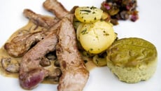 Aiguillettes de canard au miel et au citron