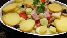 Tartiflette aux légumes rapide