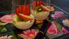 Verrines aux fruits de saisons