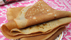 Crêpes traditionnelle pour la Chandeleur