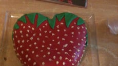 Fraisier sous forme de fraises