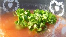 Soupe à la tomate maison