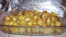 Pommes de terre sableuses