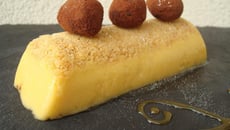 Bûchette aux fruits de la passion truffée