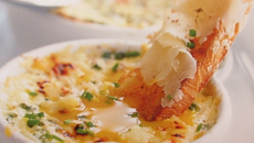 Œufs cocottes au fromage de brebis