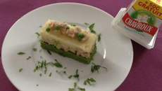 Emincé de poulet aux légumes et au Chavroux