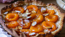 Tarte aux abricots aux amandes
