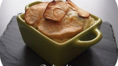 Gratin de pommes et courgettes