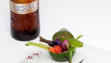 Dos de Cabillaud sur lit de Chou à la Bière Fisher  au beurre de vanille