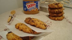 Cookies beurre de cacahuètes et chocolat noir