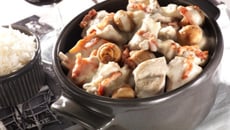 Blanquette de dinde à l'ancienne