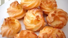 Petits nuages au Roquefort et salade d'été