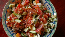 Salade d'été croustillante et fondante