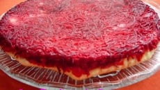 Tatin de ricotta à la betterave crue