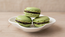 Macarons à la pistache