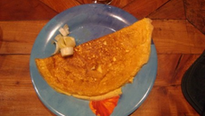 Omelette à la bière