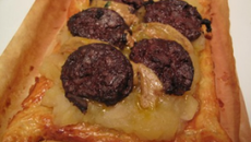 Tartelette de boudin aux pommes