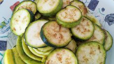 Alliance de courgette et banane