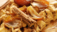 Foie gras comme en orient aux dattes et au ras el hanout