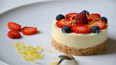 Cheesecakes aux fruits