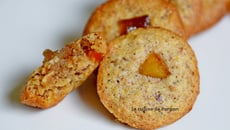 Amaretti aux noisettes et confiture de clémentine