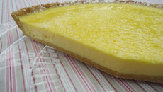 Tarte à la crème de citron et mascarpone